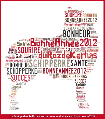 Du roz de kerhas - Bonne Année 2012 !